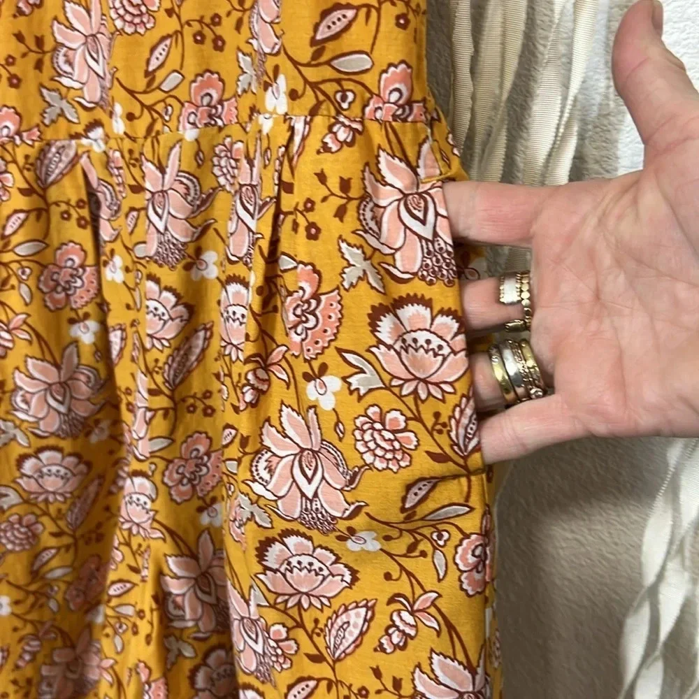 Janie & Jack Floral Bow Jumpsuit Size 10